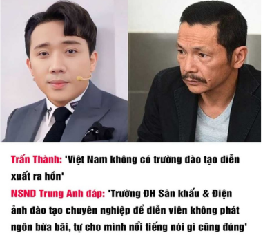 Trấn Thành: ‘Việt Nam không có trường đào tạo diễn xuất ra hồn’